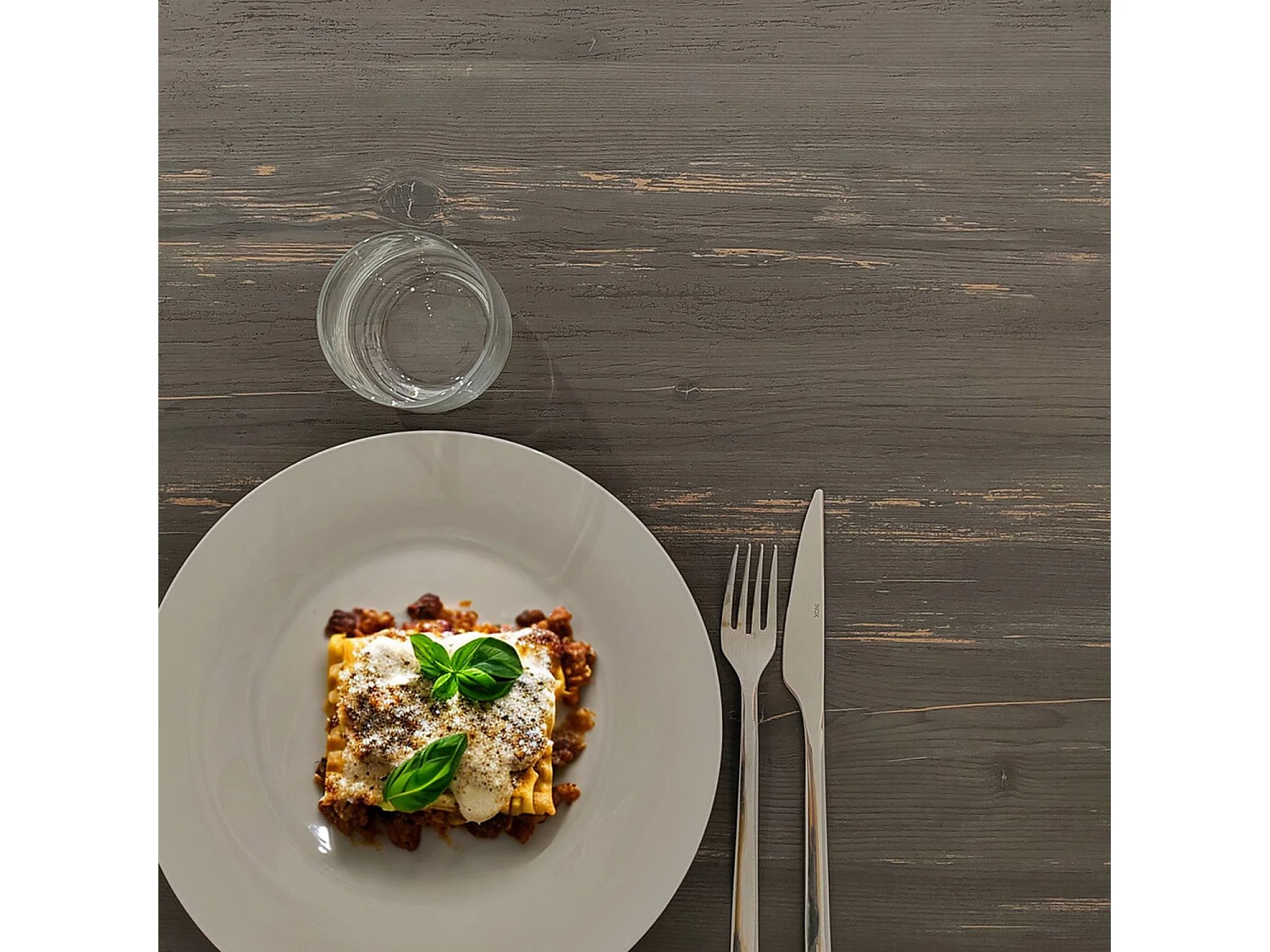 Mange-debout 60 x 60 cm - modèle Dina pin ancien