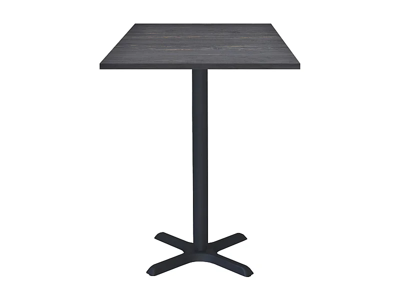 Mesa de pie 60 x 60 cm - Modelo Dina pino viejo