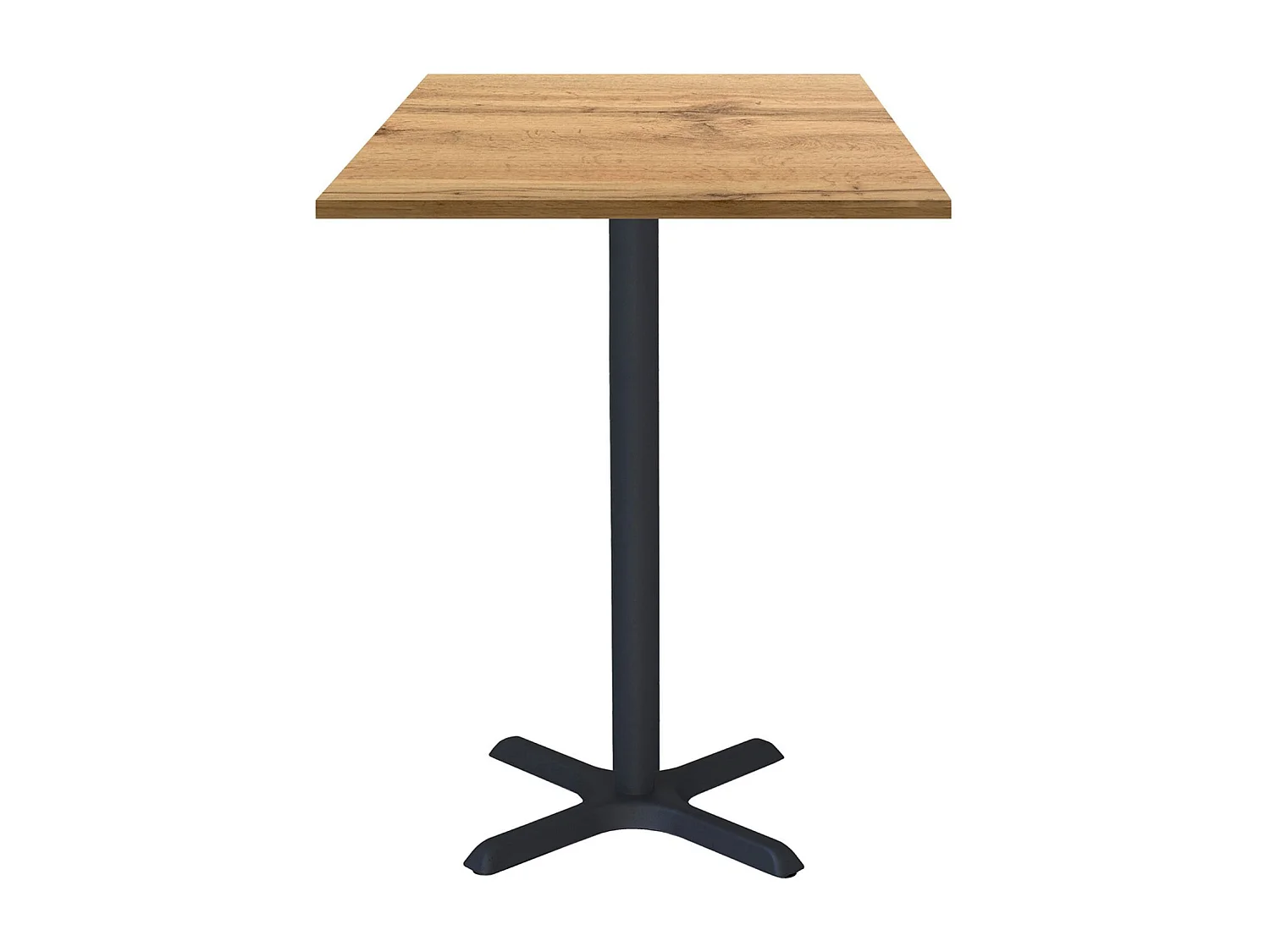 Mesa de pie 60 x 60 cm - Modelo Dina roble d'armor