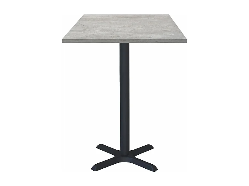 Mesa de pie 60 x 60 cm - Modelo Dina hormigón natural