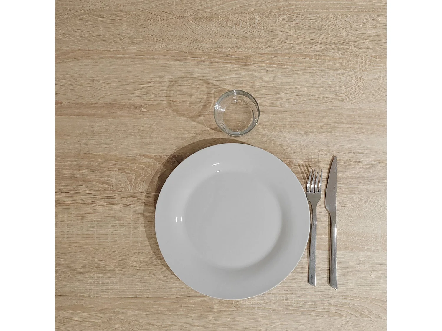 Mesa alta 60 x 60 cm - modelo Roma bastida roble