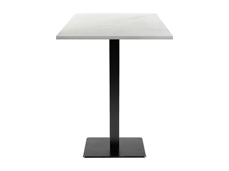 Mesa de pie 60 x 60 cm - modelo mármol Milan paros