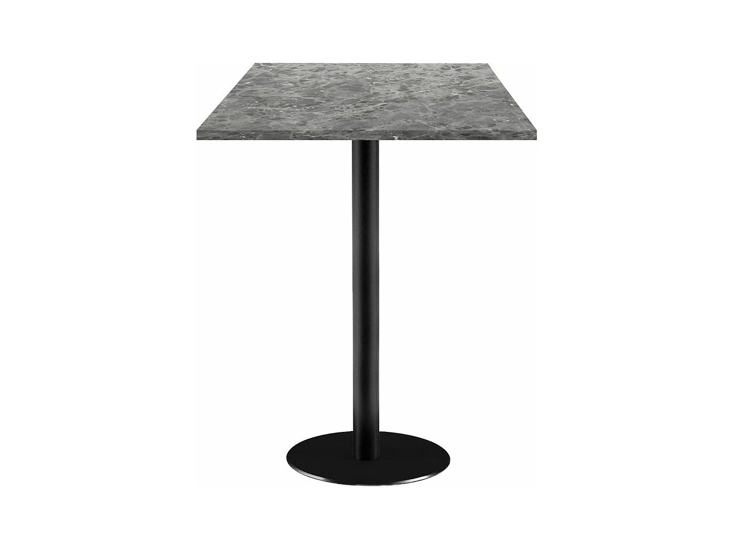 Mange-debout 60 x 60 cm - modèle Rome marbre nabu