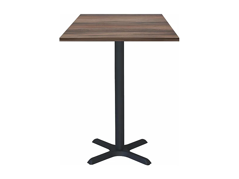 Mesa alta 60 x 60 cm - Modelo Dina roble montaña