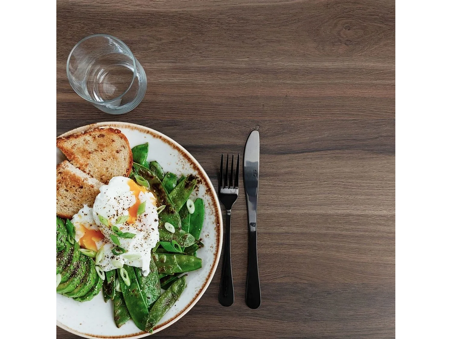 Mange-debout 60 x 60 cm - modèle Dina chêne montagne