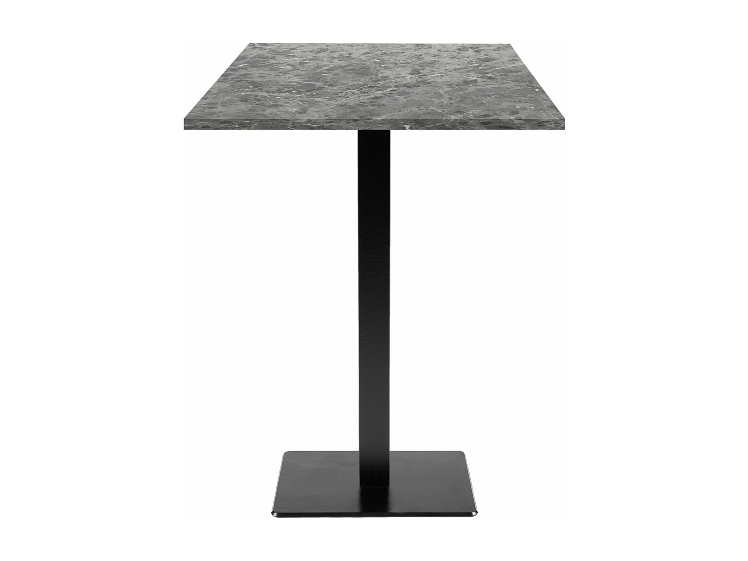 Mange-debout 60 x 60 cm - modèle Milan marbre nabu