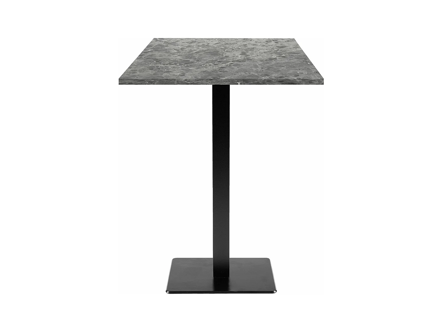 Mange-debout 60 x 60 cm - modèle Milan marbre nabu