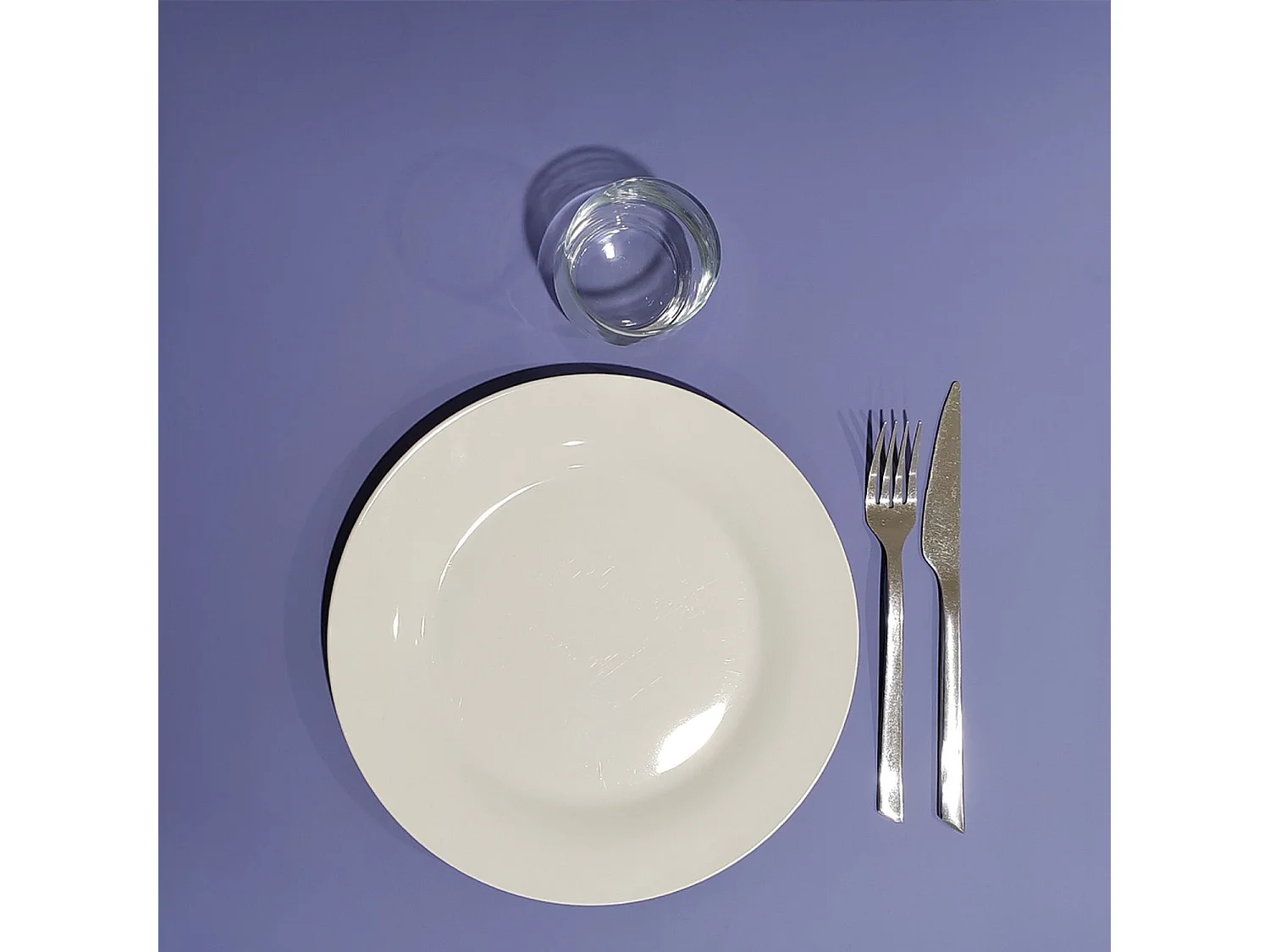 Mesa de pie 60 x 60 cm - modelo Bazila nota azul