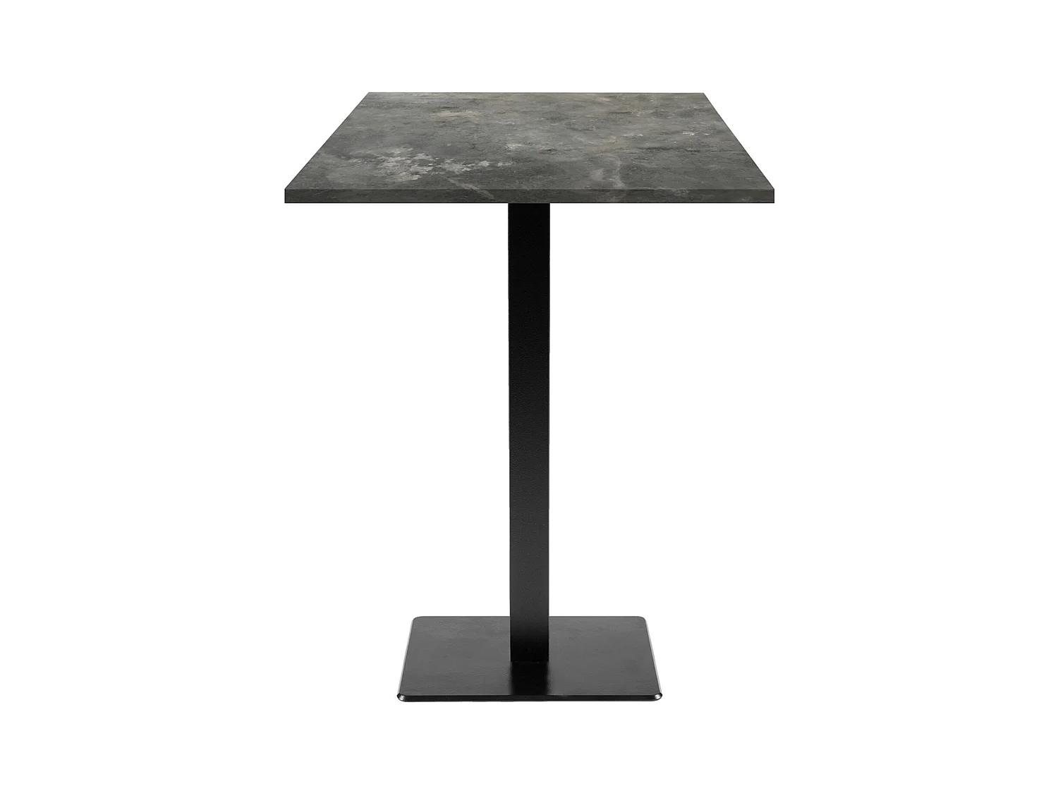 Mange-debout 60 x 60 cm - modèle Milan pierre métallisée