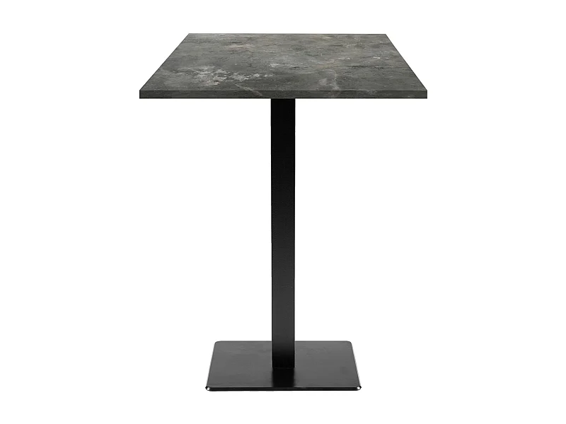 Mange-debout 60 x 60 cm - modèle Milan pierre métallisée