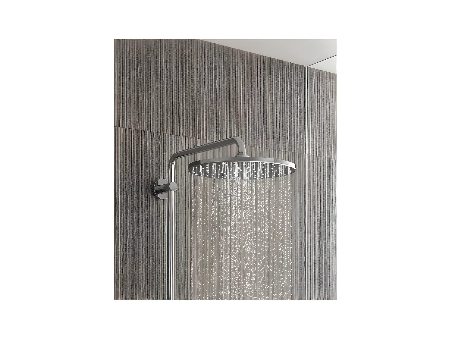 Colonna doccia termostatica GROHE Vitalio Joy System 310 - Doccetta a mano 3 getti, Massima sicurezza, Cromo lucido