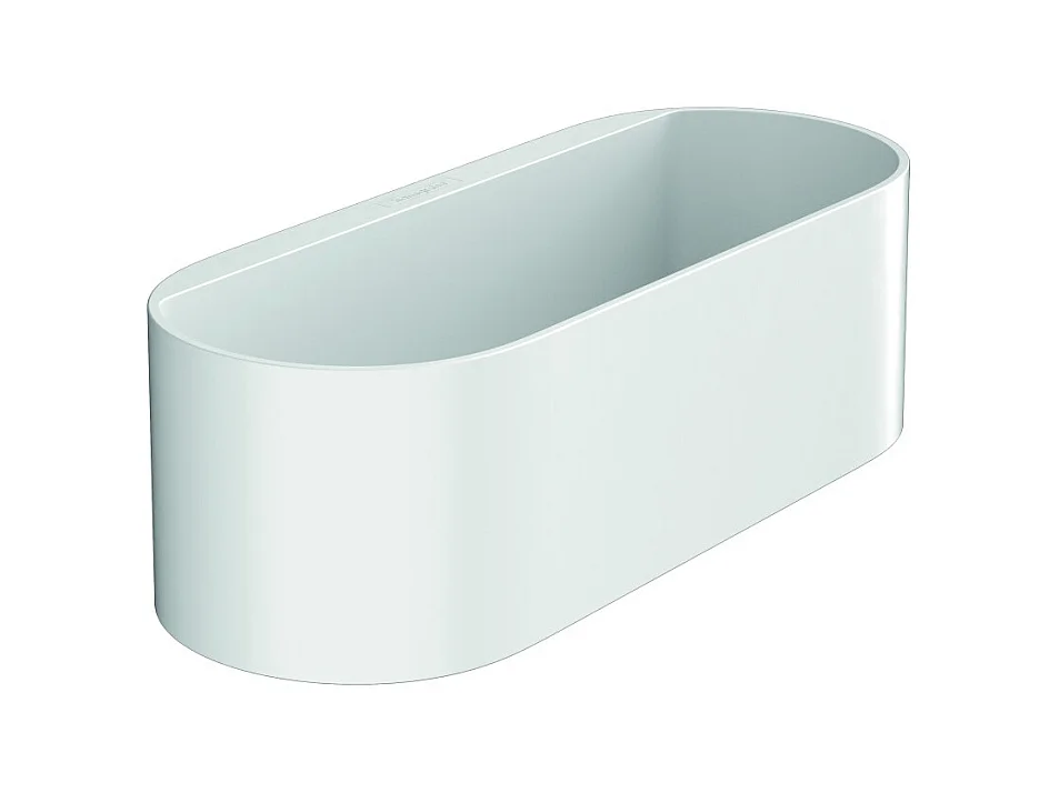 HANSGROHE Corbeille de rangement HANSGROHE profondeur 71 mm blanc mat