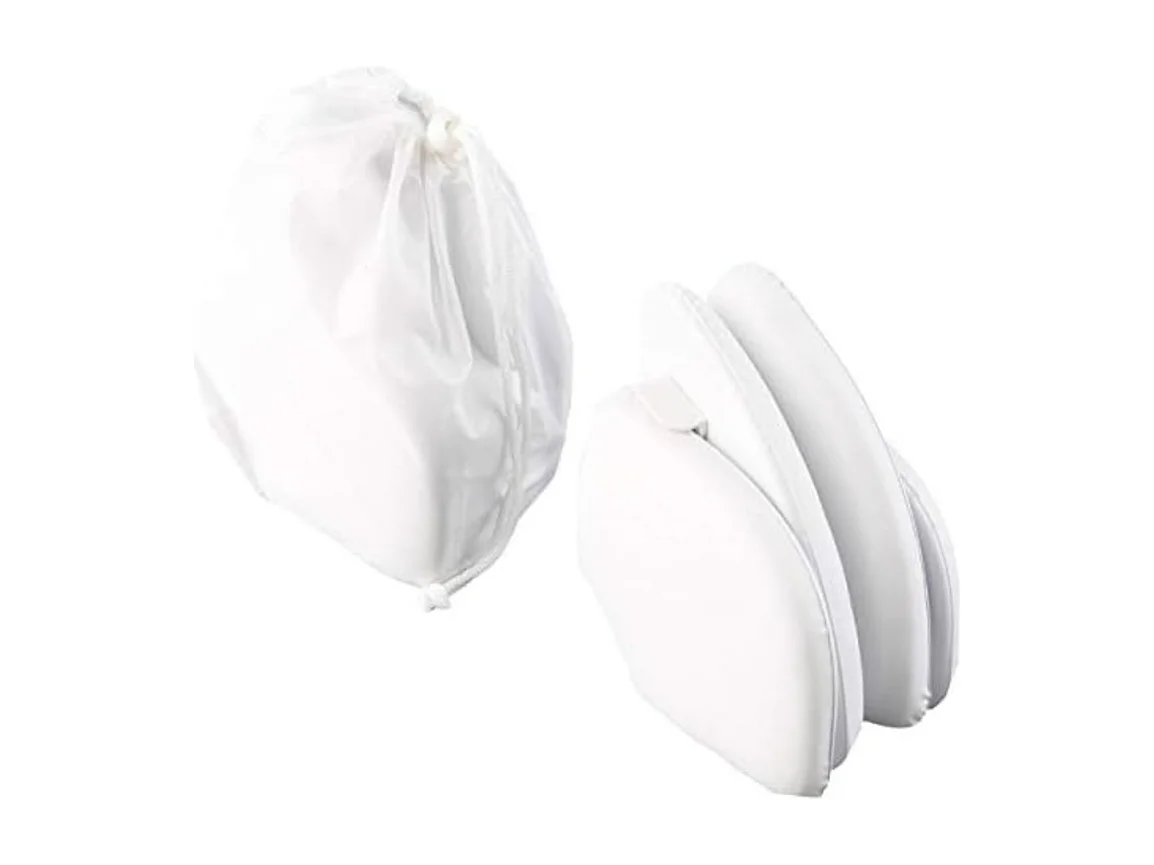 Réducteur de toilette pliant PMR PELLET avec sacoche blanc pour Enfant