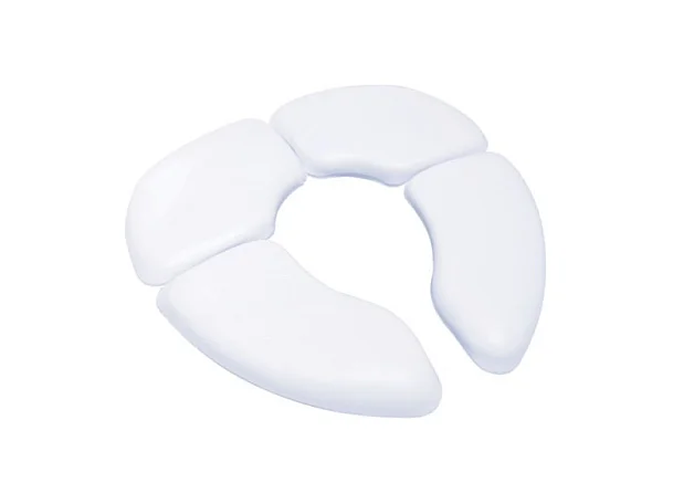 Réducteur de toilette pliant PMR PELLET avec sacoche blanc pour Enfant
