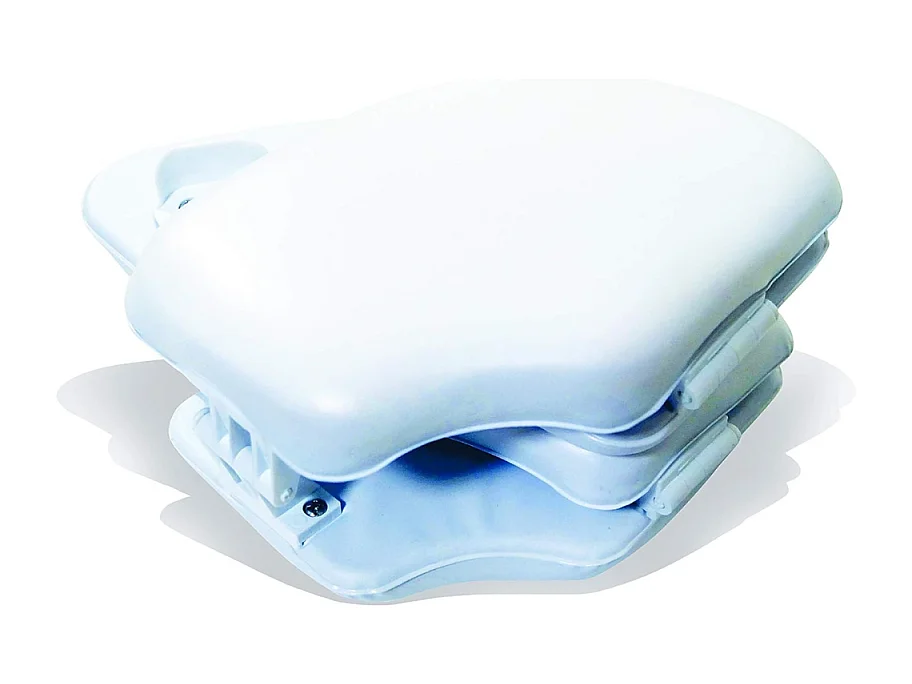 Réducteur de toilette pliant PMR PELLET avec sacoche blanc pour Enfant