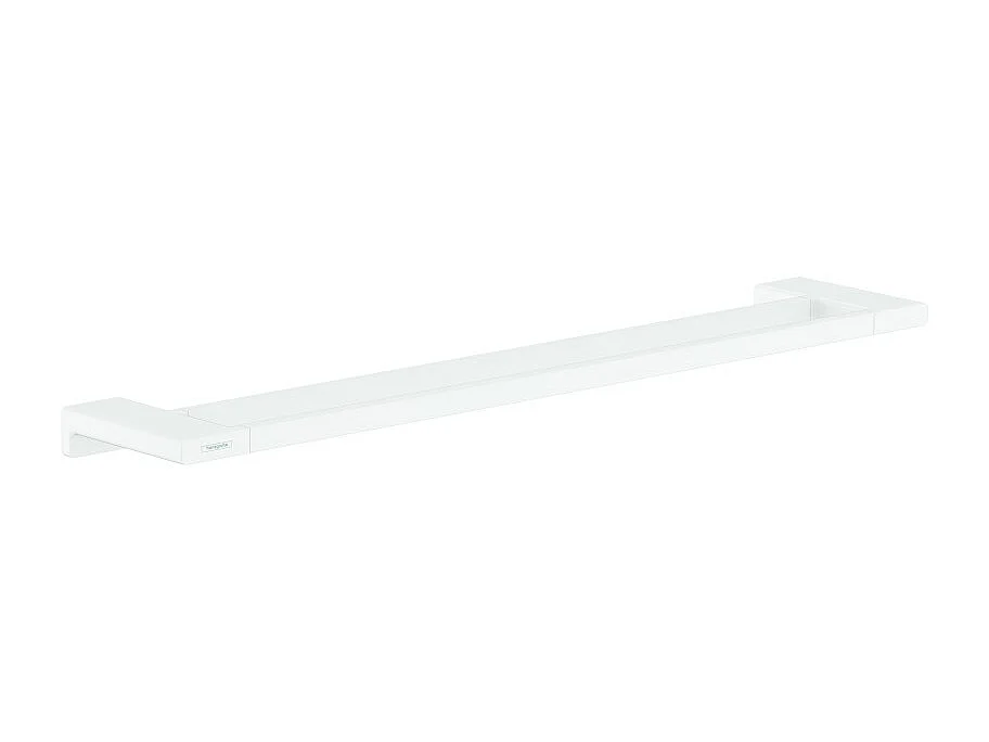 HANSGROHE Porte-serviettes double rail 648 mm blanc mat AddStoris