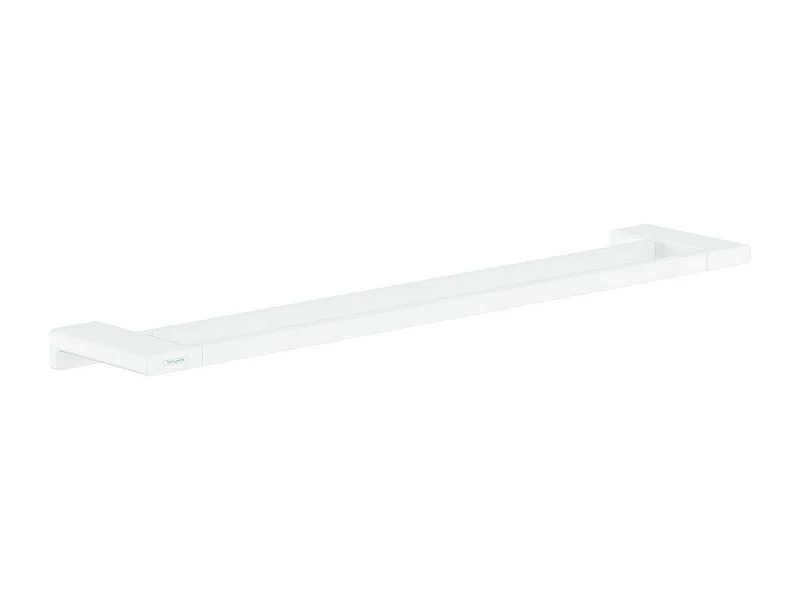 HANSGROHE Porte-serviettes double rail 648 mm blanc mat AddStoris