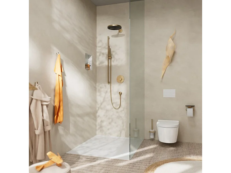HANSGROHE Crochet simple bronze brossé AddStoris