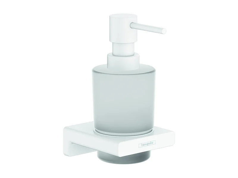 Dispensador de jabón líquido blanco mate AddStoris de HANSGROHE