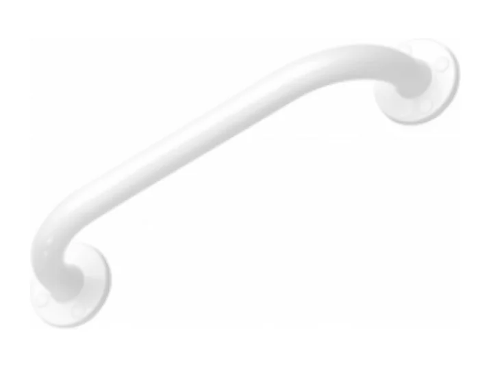 Barre de maintien droite PMR PELLET Essentiel acier époxy 30 cm blanc