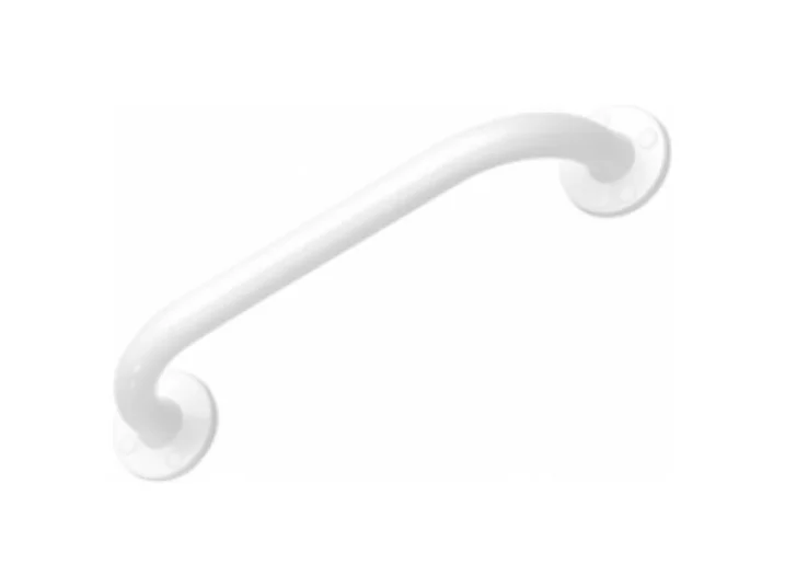 Barra de apoyo PMR PELLET recta Essentiel acero epoxi 30 cm blanco