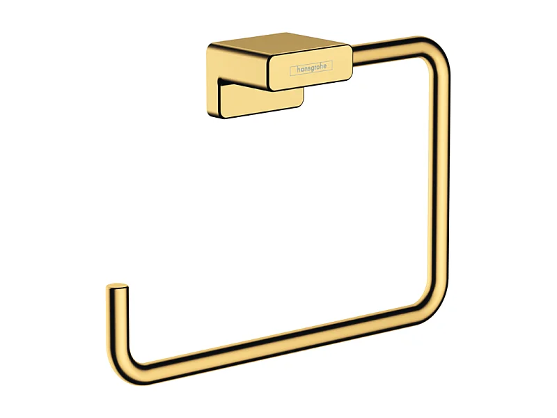 Anneau porte-serviette HANSGROHE AddStoris aspect doré poli