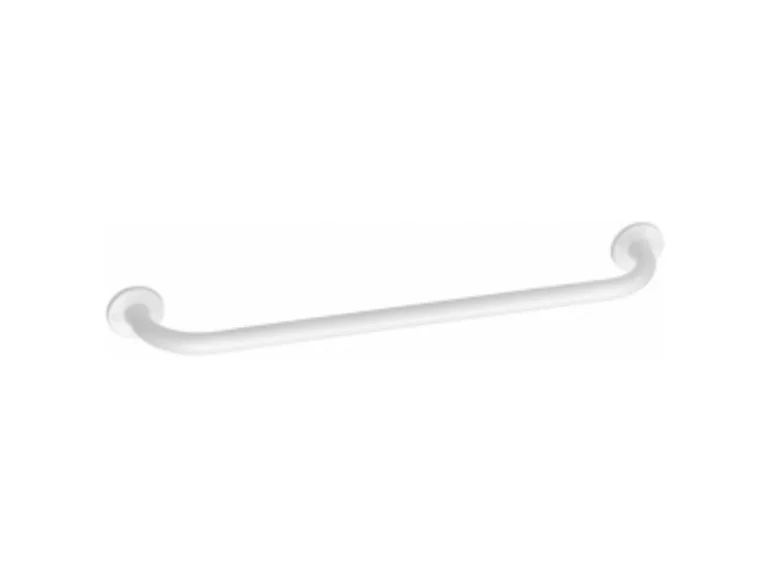 Barre de maintien droite PMR PELLET Essentiel acier époxy 60 cm blanc