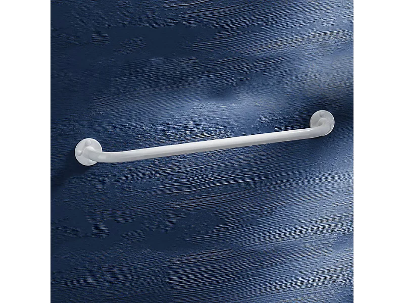 Barre de maintien droite PMR PELLET Essentiel acier époxy 60 cm blanc