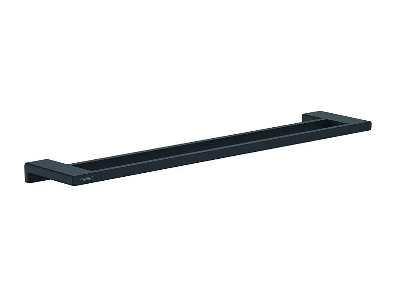 HANSGROHE Porte-serviettes double rail 648 mm noir mat AddStoris