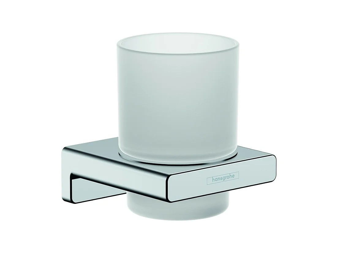 HANSGROHE Porte-verre chromé AddStoris
