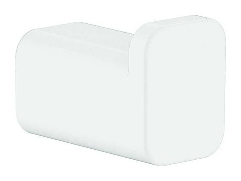 HANSGROHE Crochet simple blanc mat AddStoris