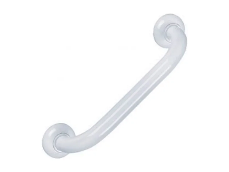 Barre de maintien droite PMR PELLET Essentiel confort 60 cm aluminium époxy blanc