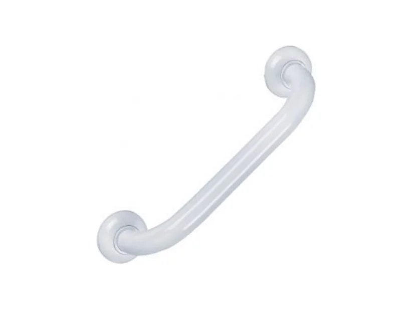 Barre de maintien droite PMR PELLET Essentiel confort 60 cm aluminium époxy blanc