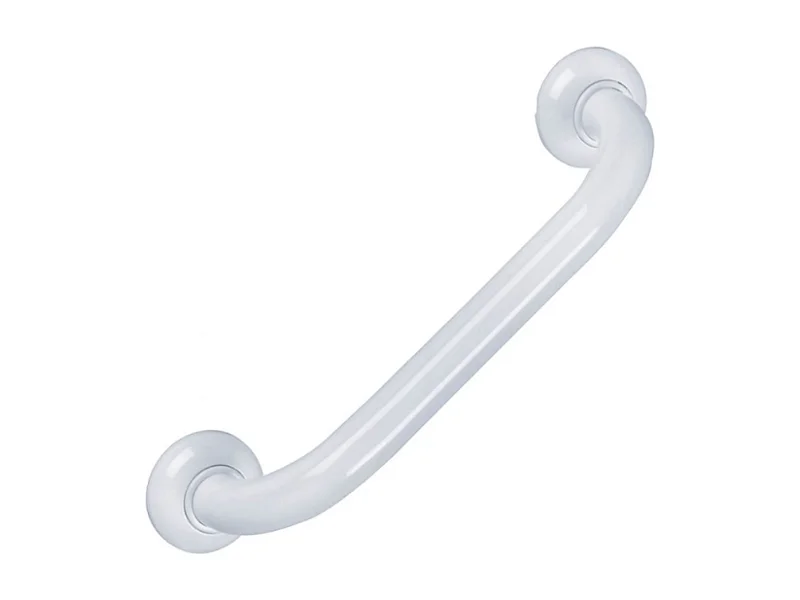 Barre de maintien droite PMR PELLET Essentiel confort 60 cm aluminium époxy blanc