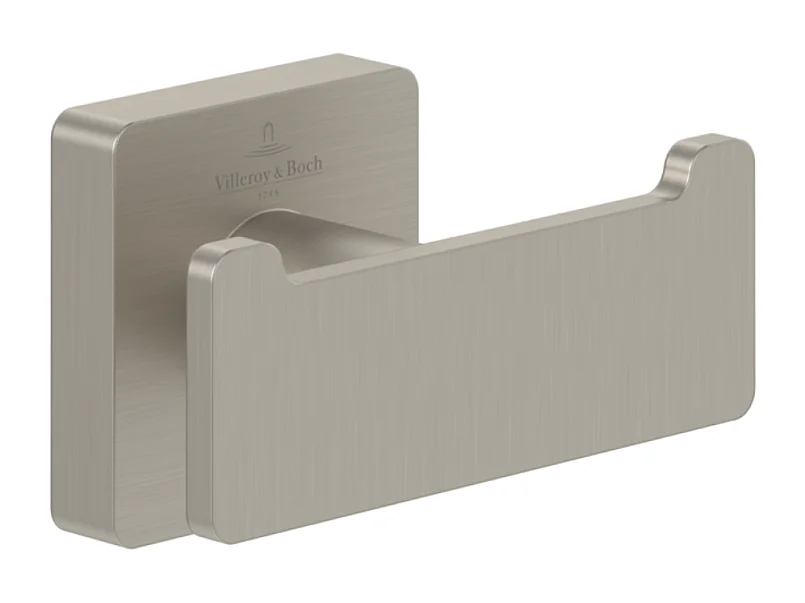 Crochet double VILLEROY ET BOCH Elements - Striking nickel brossé