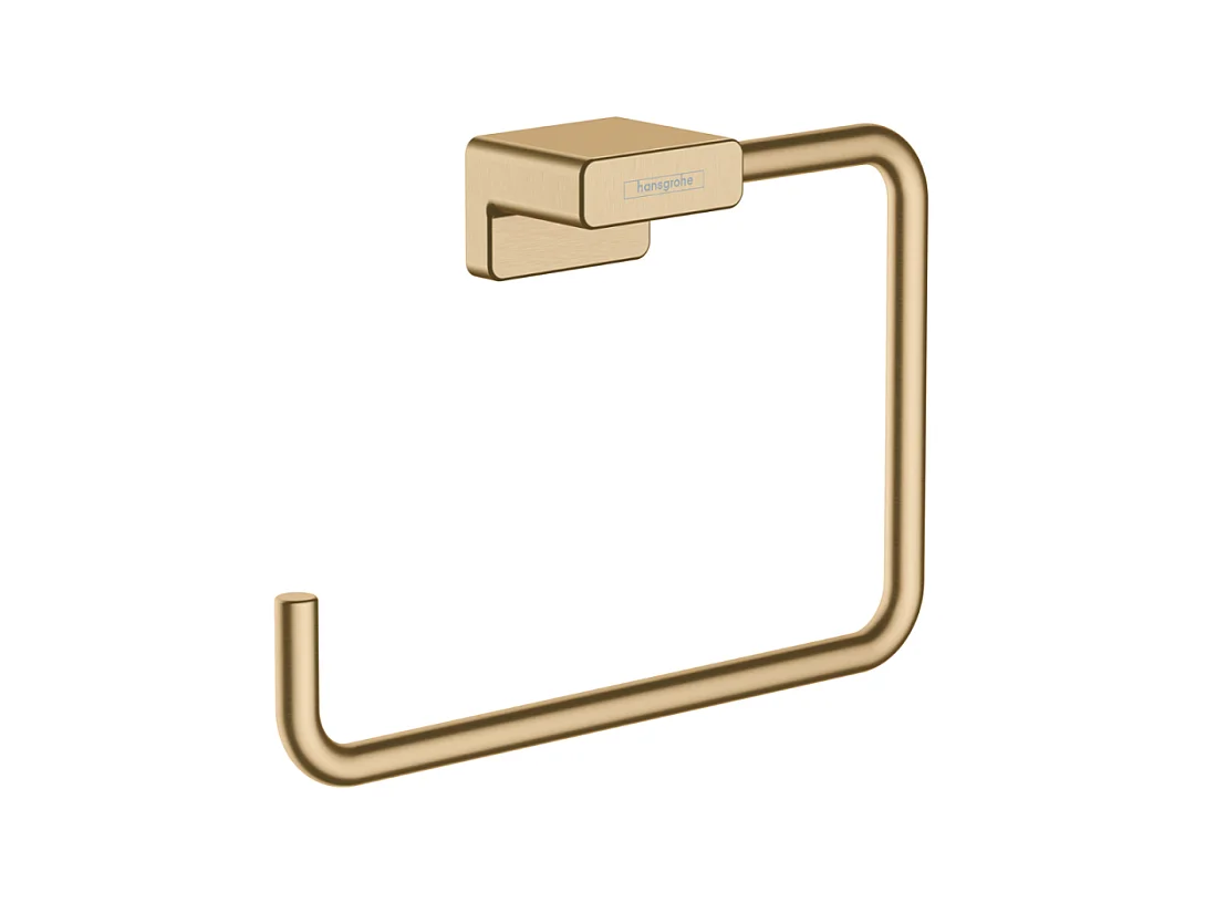 Anneau porte-serviette HANSGROHE AddStoris bronze brossé