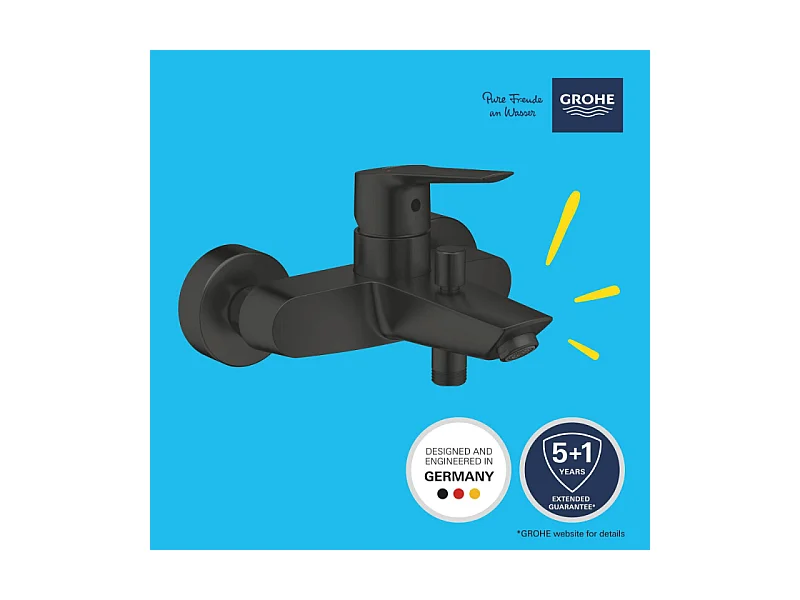 Mitigeur bain douche mécanique GROHE Start noir