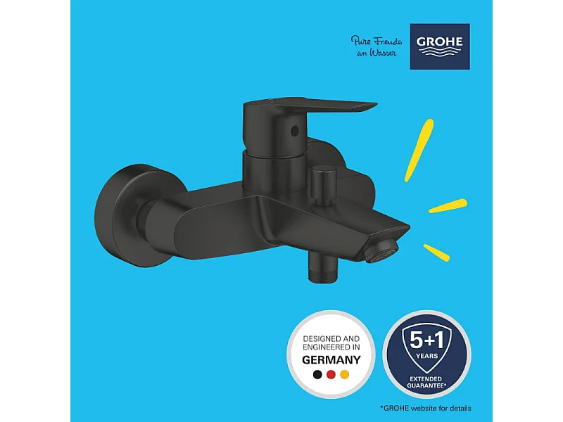 Mitigeur bain douche mécanique GROHE Start noir
