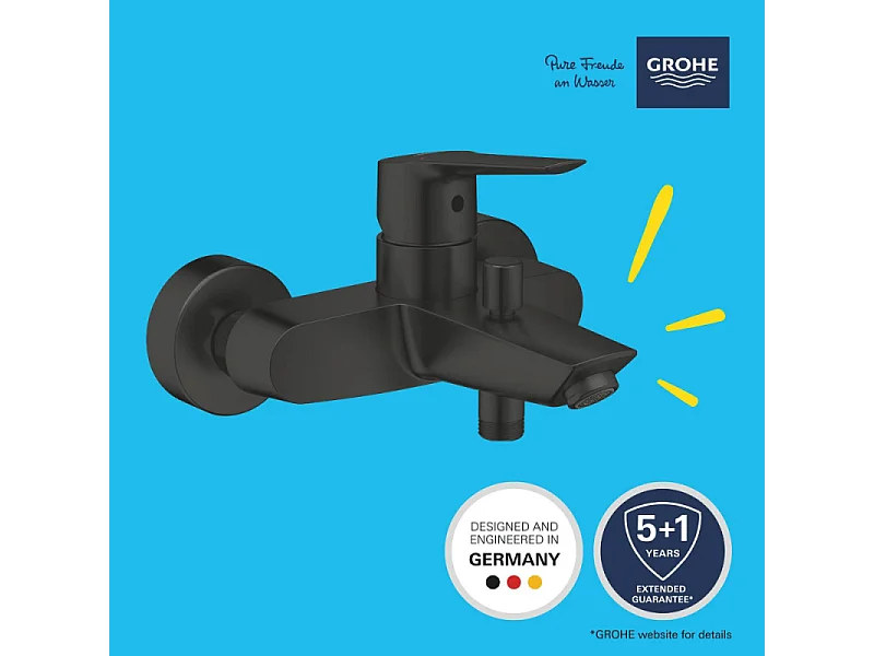 Mitigeur bain douche mécanique GROHE Start noir