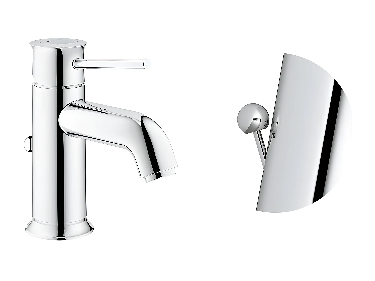 Waschtischmischer GROHE Quickfix Start Classic Größe S