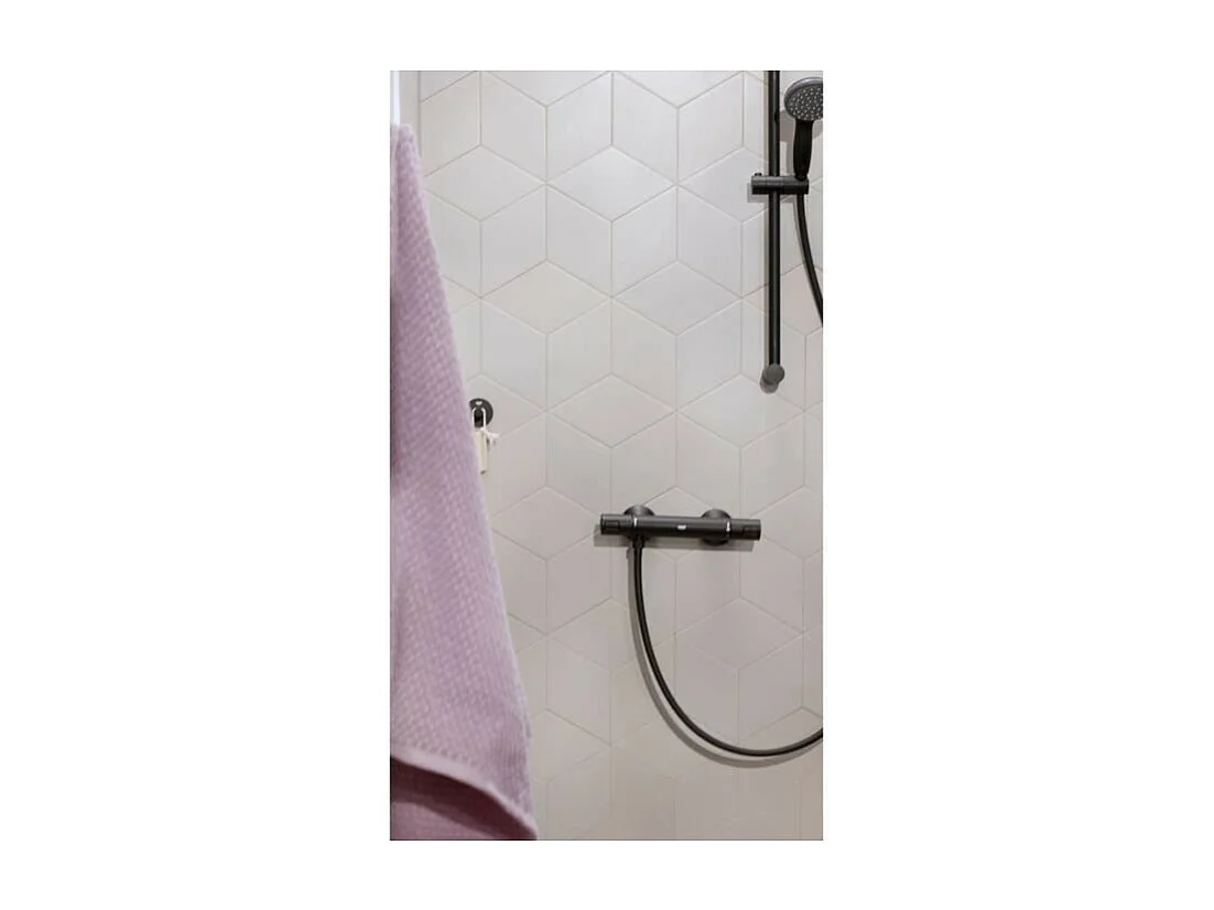 Thermostat-Brausebatterie GROHE Precision Start Mattschwarz 345942430