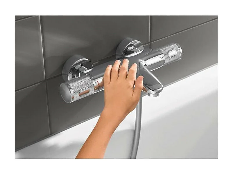 Thermostatarmatur Precision Feel für die Dusche, Wandmontage, chrom 3478800