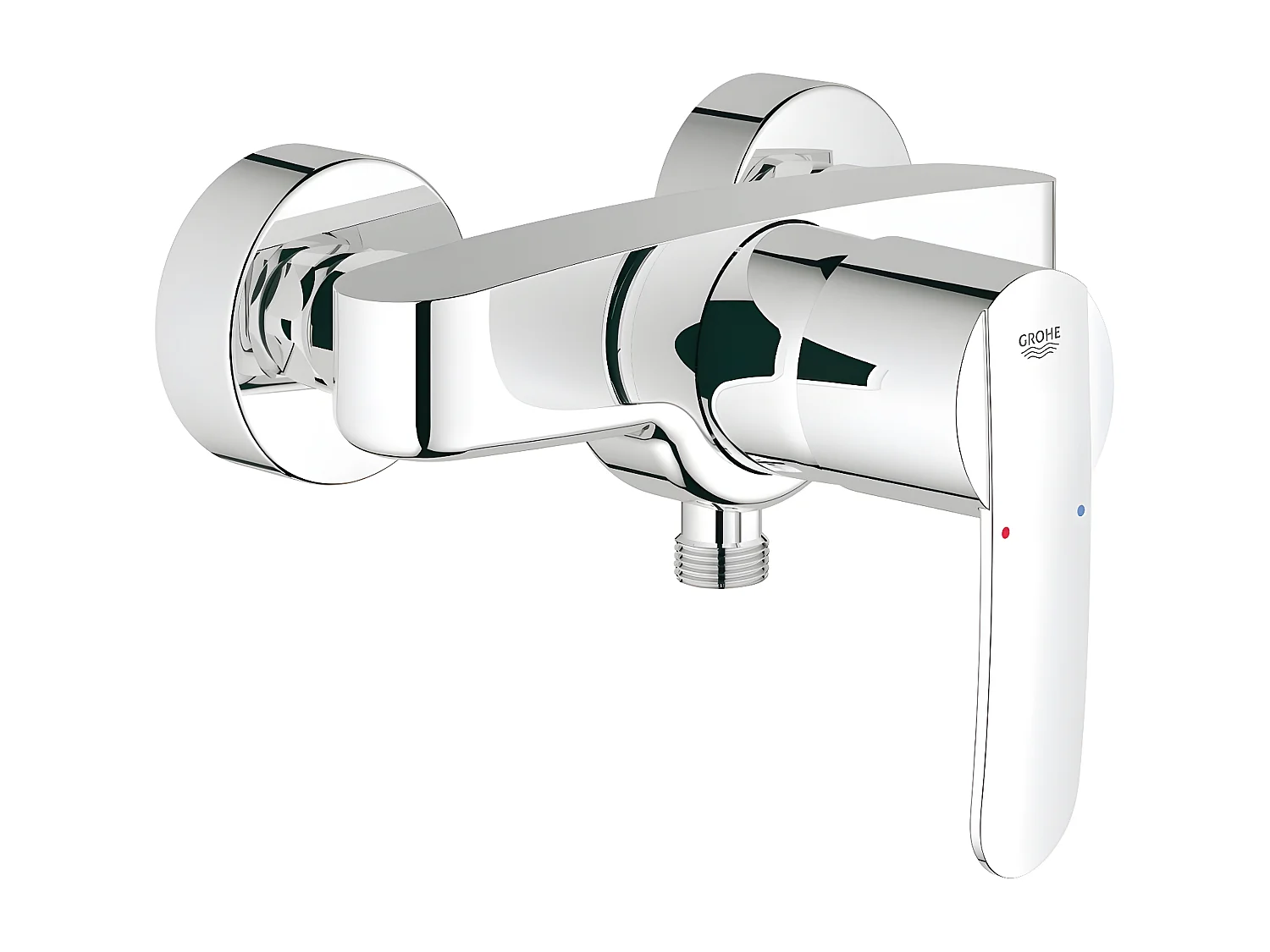 Mitigeur douche mécanique GROHE Quickfix Wave Cosmopolitan