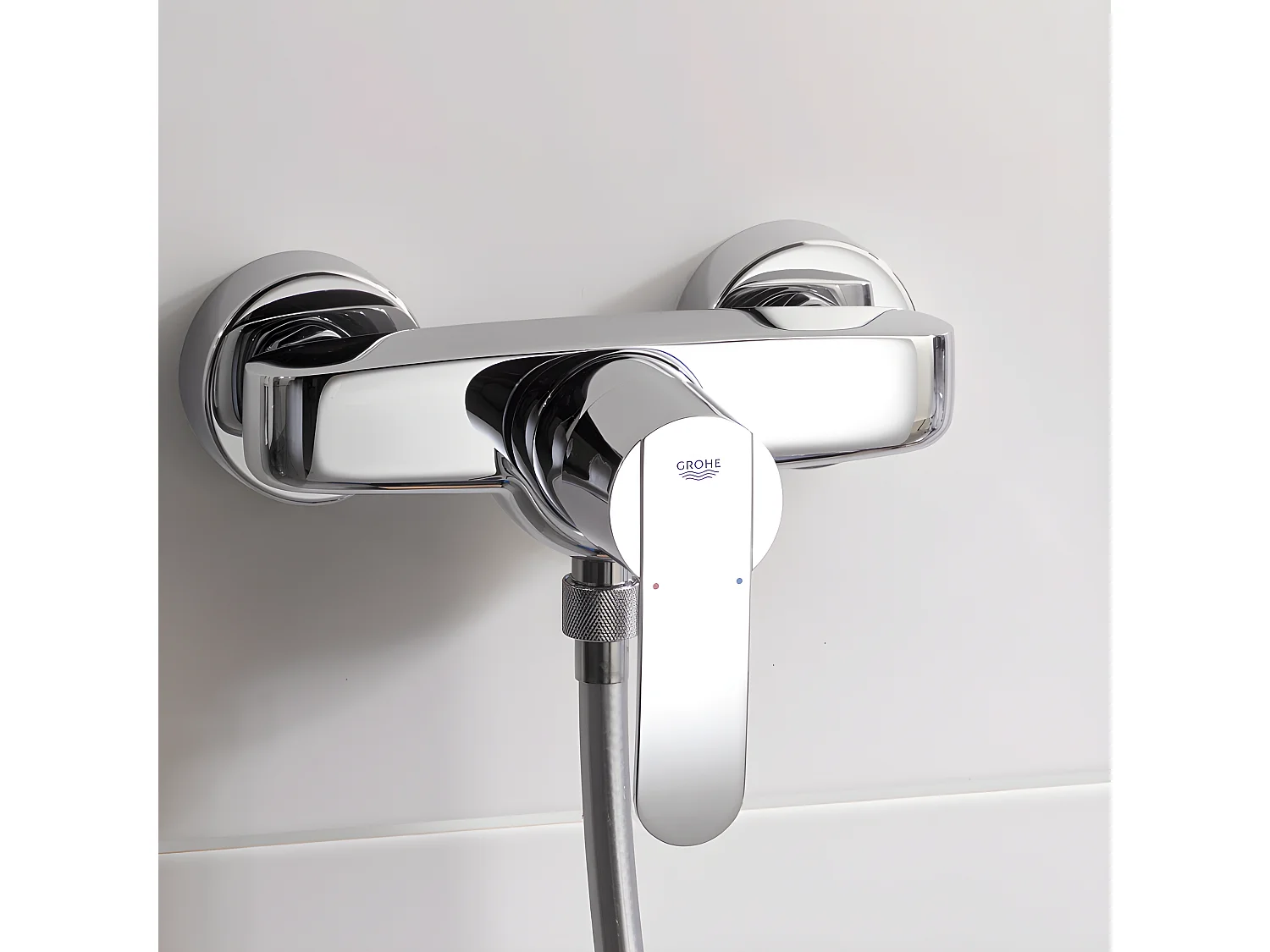 Mitigeur douche mécanique GROHE Quickfix Wave Cosmopolitan