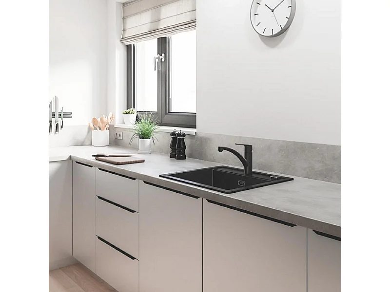 Robinet de cuisine GROHE Start noir mat