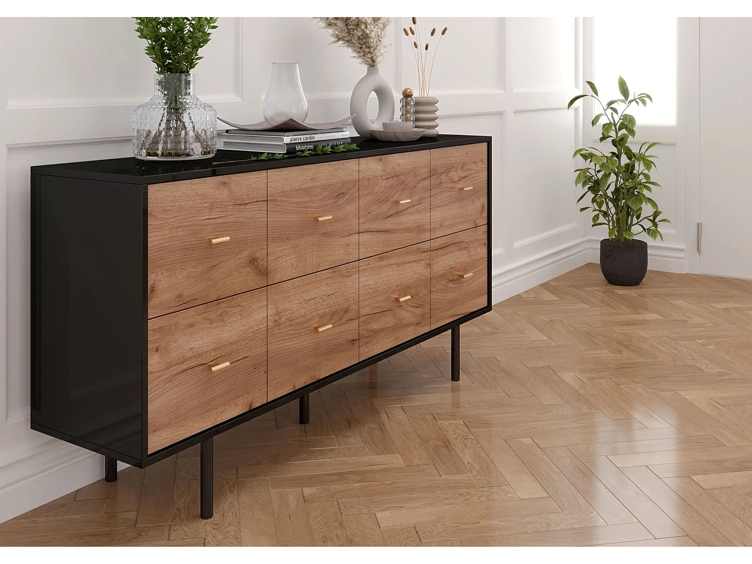 Buffet élégante MAUD / largeur 163 cm