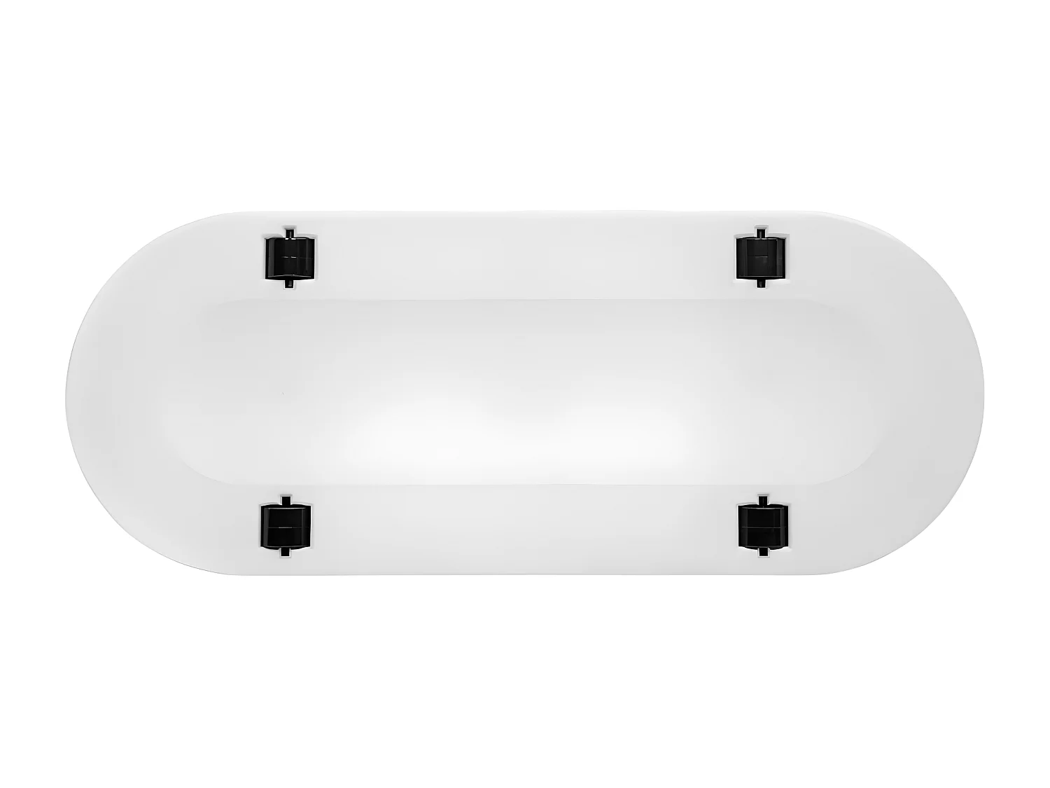 Jardinière Greenville Terrasse 78 x 35 x 33 cm avec roulettes - Blanc - Elho