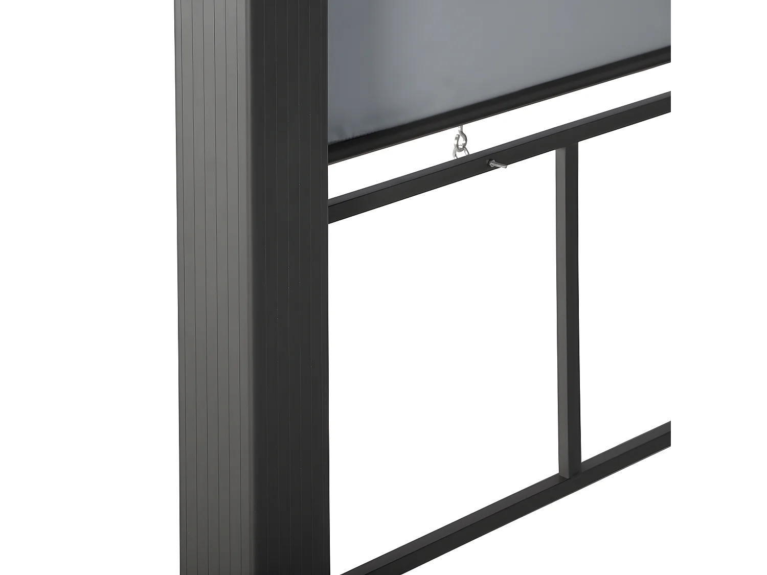 Tonnelle Moai 3x4 m ardoise Hespéride