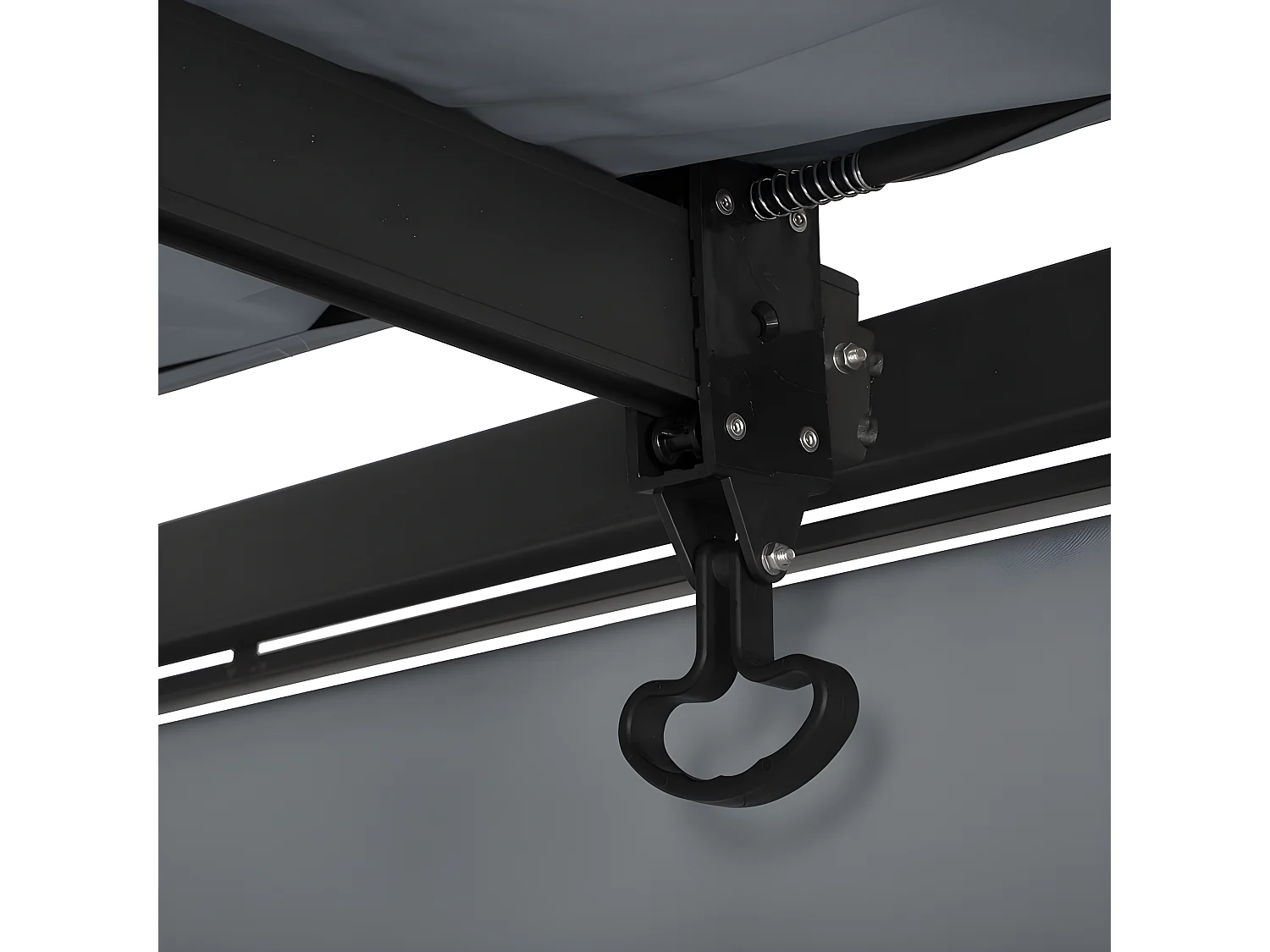 Tonnelle Moai 3x4 m ardoise Hespéride