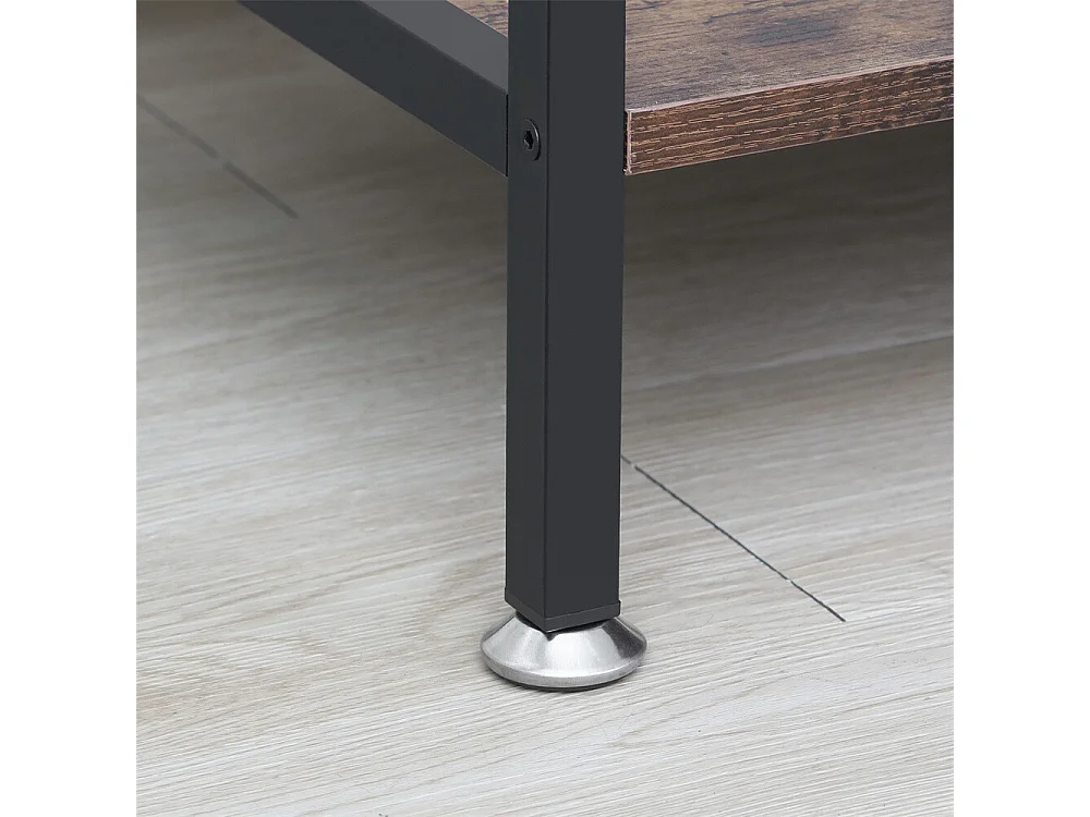 Kleiderständer - Offener Kleiderschrank aus Metall und Holz, abnehmbarer Kleiderständer - 162 x 60 x 40 cm